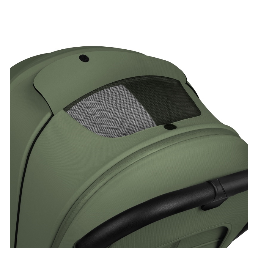 Lionelo - Sportieve kinderwagen MIKA PLUS Olijfgroen