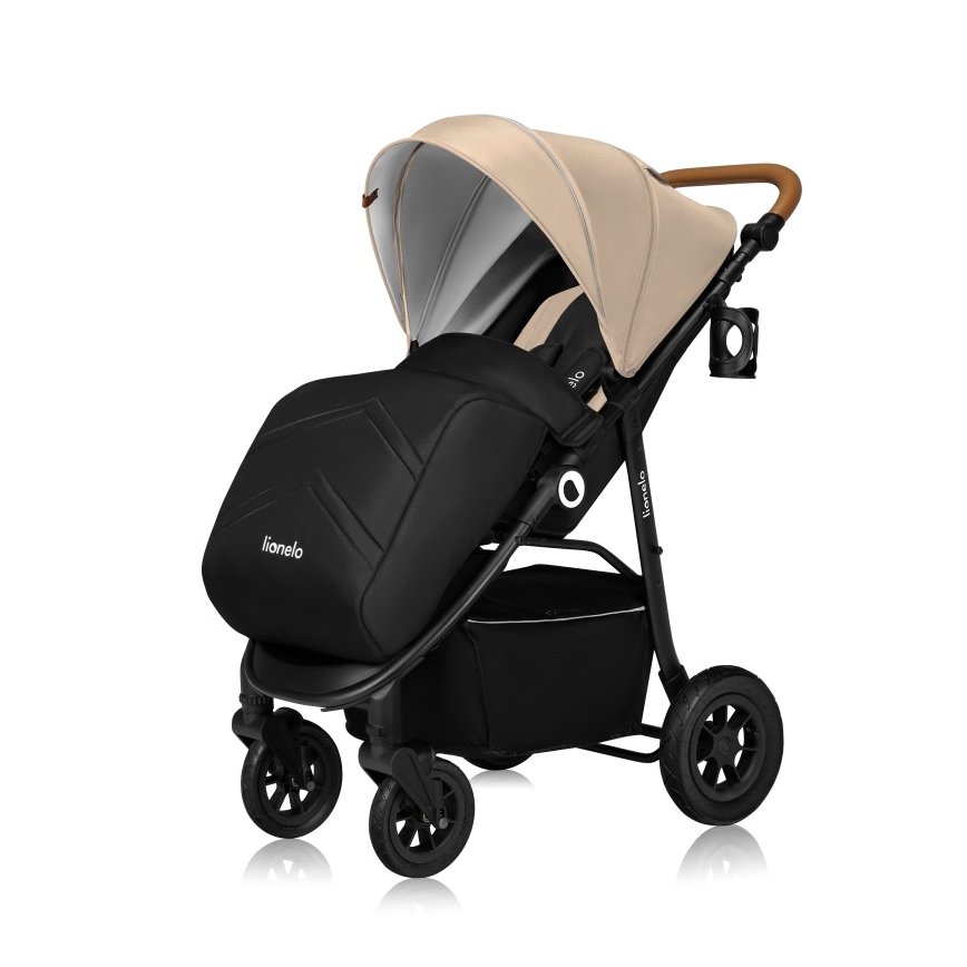 Lionelo - Sportieve kinderwagen NATT Beige Zand