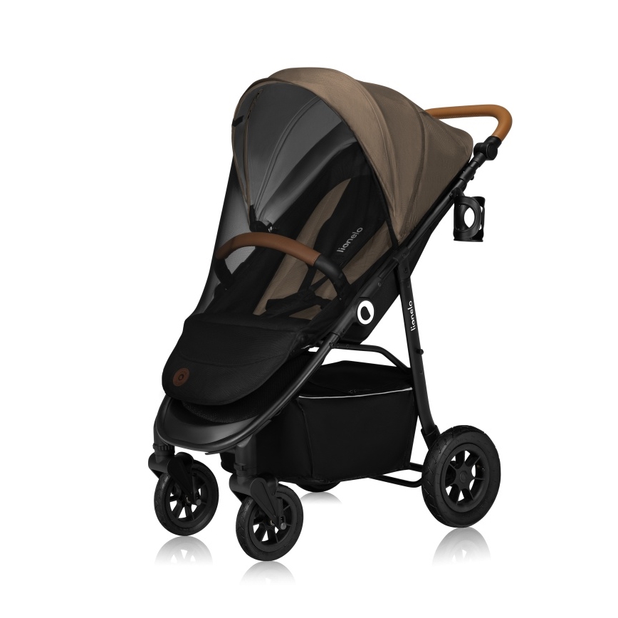 Lionelo - Sportieve kinderwagen NATT Beige Zand