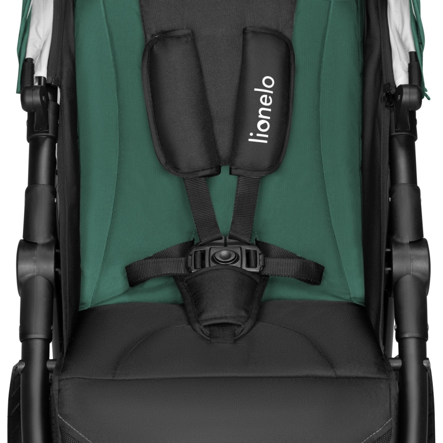 Lionelo - Sportieve kinderwagen NATT Smaragdgroen