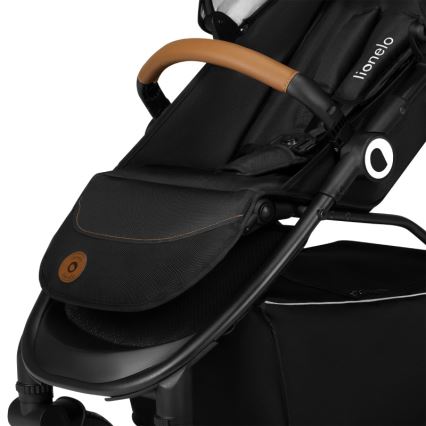 Lionelo - Sportieve kinderwagen NATT Zwarte Onyx
