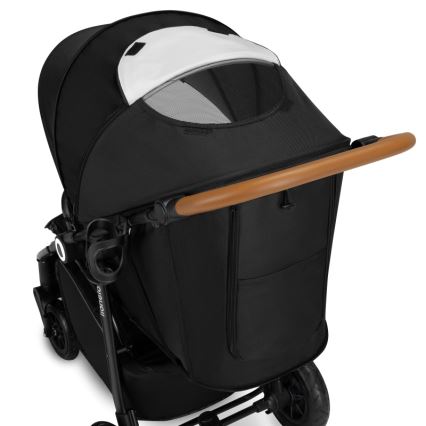 Lionelo - Sportieve kinderwagen NATT Zwarte Onyx