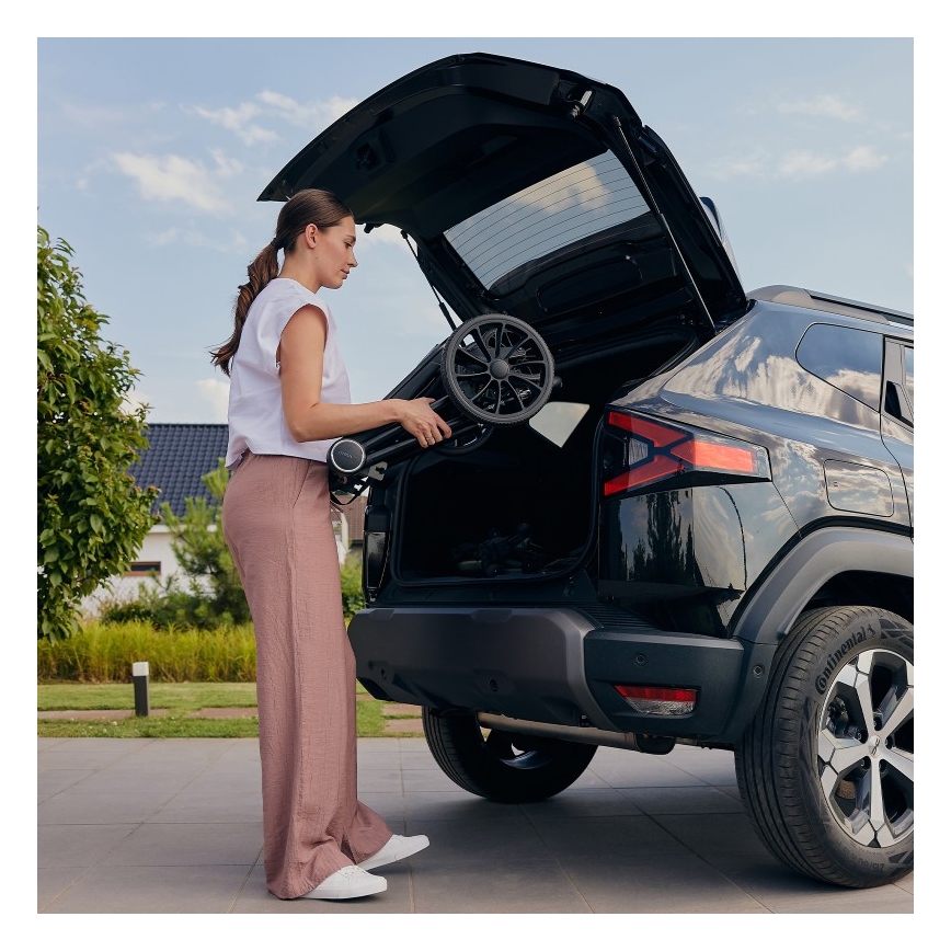 Lionelo - Sportwagen MIKA PLUS Grey Stone