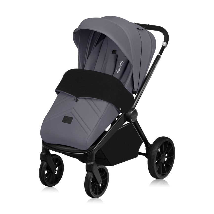 Lionelo - Sportwagen MIKA PLUS Grey Stone