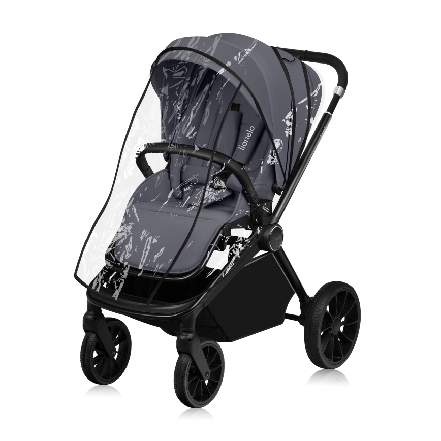 Lionelo - Sportwagen MIKA PLUS Grey Stone