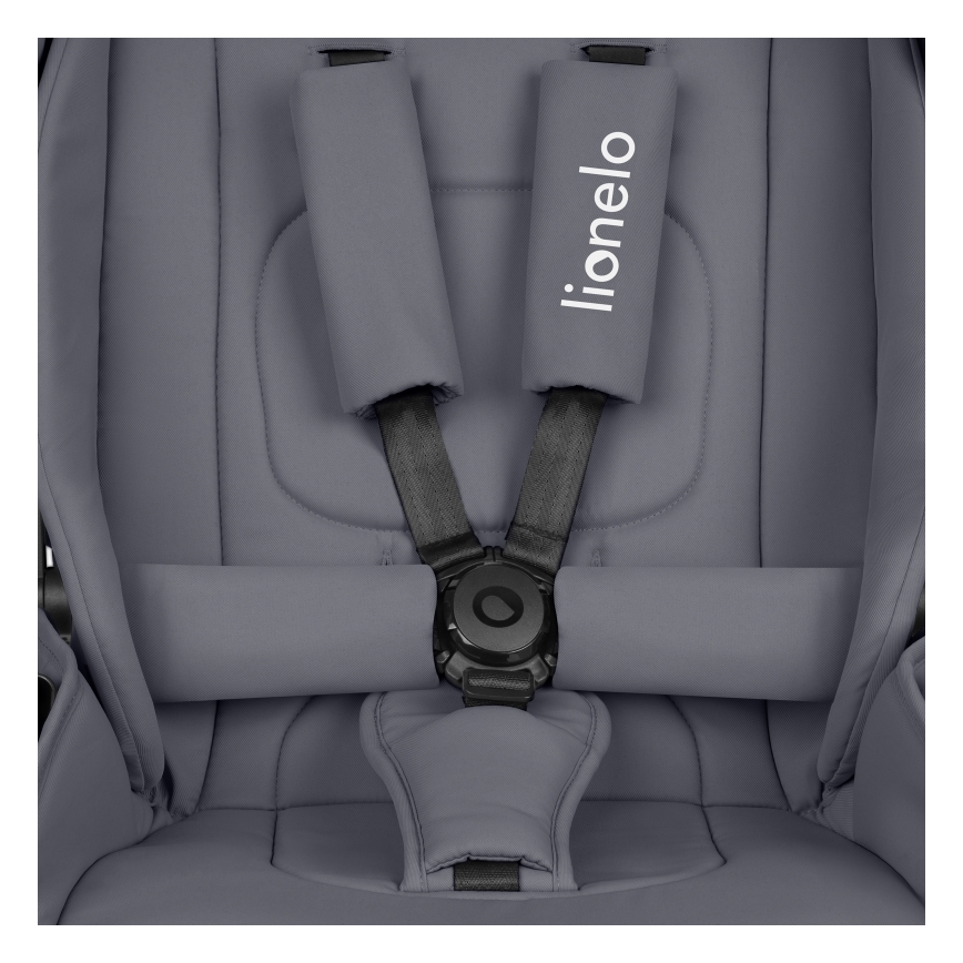 Lionelo - Sportwagen MIKA PLUS Grey Stone