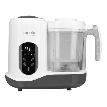 Lionelo - Stoomkoker 5in1 BABYMENU 110W/230V wit/grijs