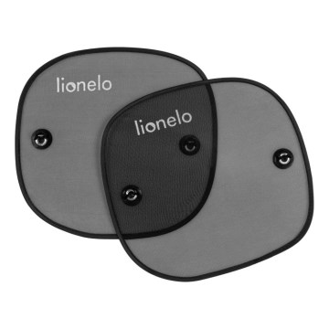 Lionelo - SUNSHADE zonnescherm met zuignap, 2 stuks, zwart