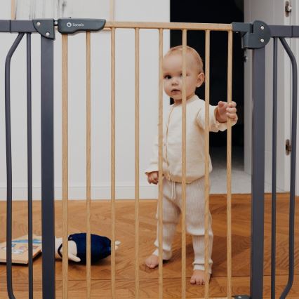 Lionelo - Veiligheidshek TRUUS SLIM zwart/beige