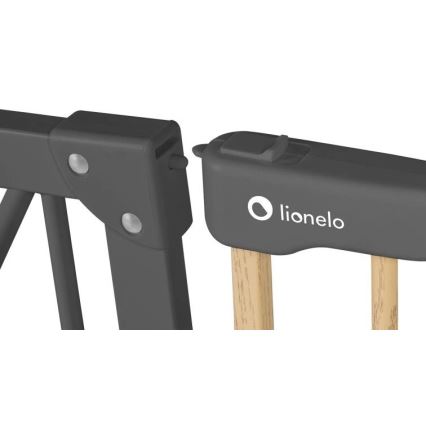 Lionelo - Veiligheidshek TRUUS SLIM zwart/beige