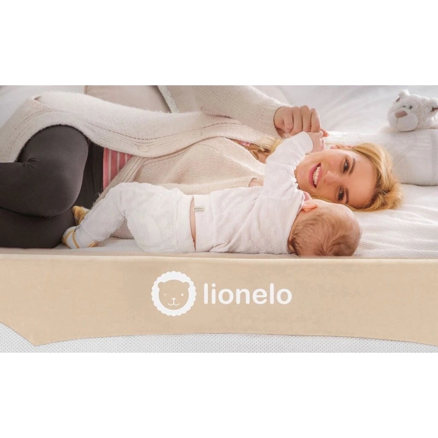 Lionelo - Veiligheidshek voor bed EVA beige