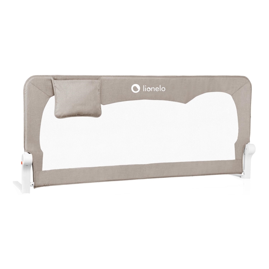 Lionelo - Veiligheidshek voor bed HANNA Beige Melange