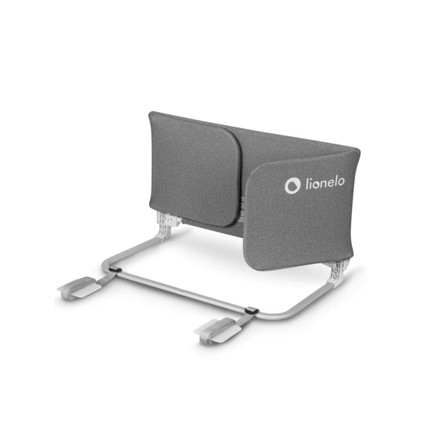 Lionelo - Veiligheidshek voor bed LORA XL donkergrijs