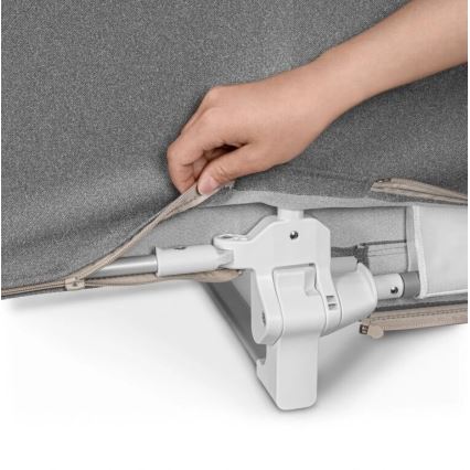 Lionelo - Veiligheidshek voor bed LORA XL donkergrijs