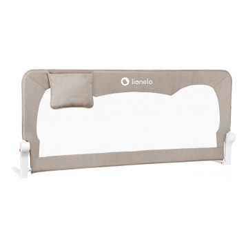 Lionelo - Veiligheidshekje voor bed HANNA Beige Melange