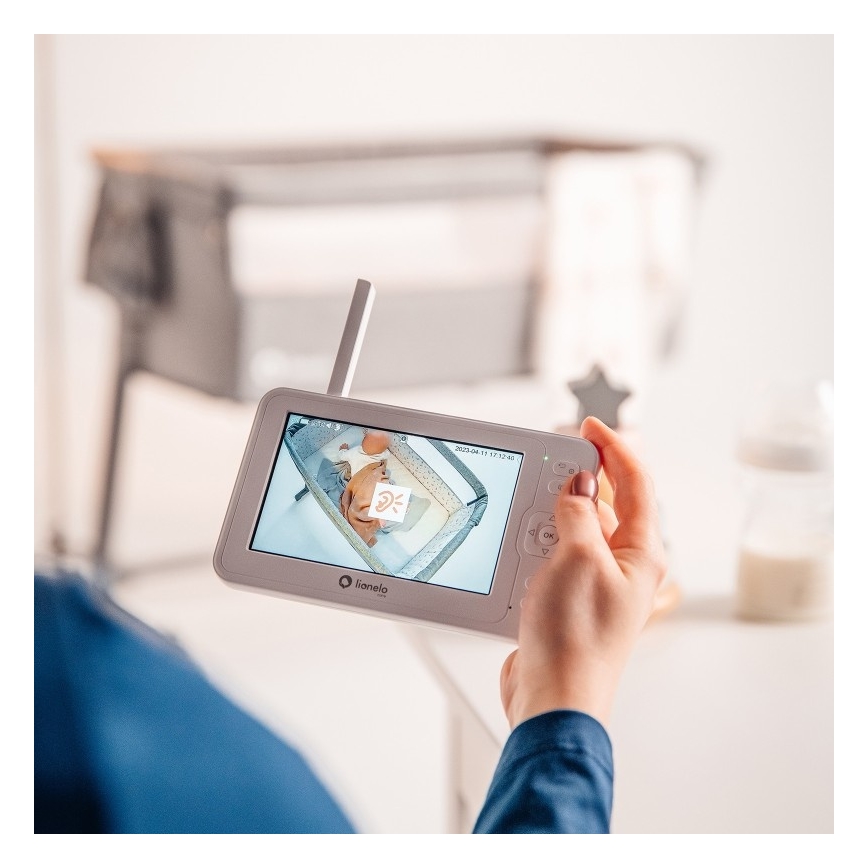Lionelo - Videobabyfoon BABYLINE 6.2 5V 3600 mAh