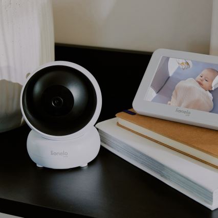 Lionelo - Videobabyfoon met monitor BABYLINE 8.3 5V 3600 mAh