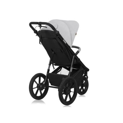 Lionelo - Wandelwagen AZURA zwart/grijs