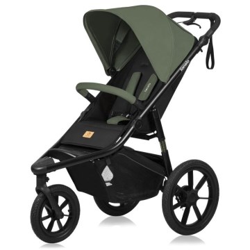 Lionelo - Wandelwagen AZURA zwart/groen