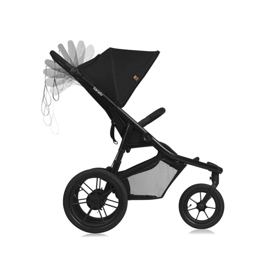 Lionelo - Wandelwagen AZURA zwart