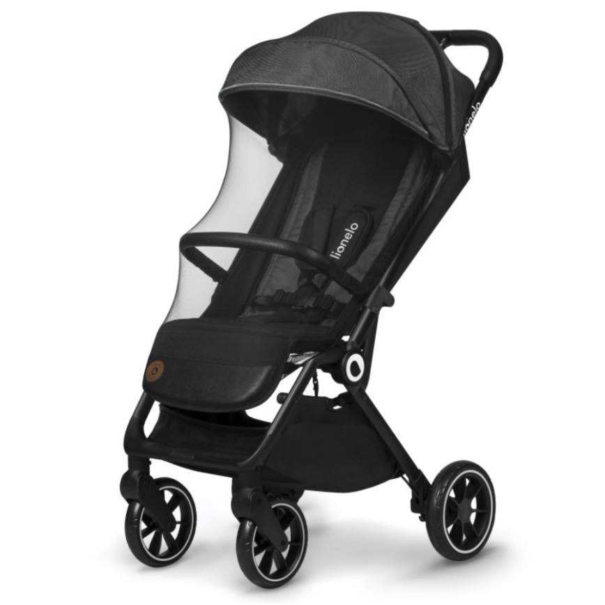 Lionelo - Wandelwagen CLOE zwart/grijs