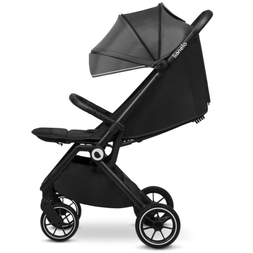 Lionelo - Wandelwagen CLOE zwart/grijs