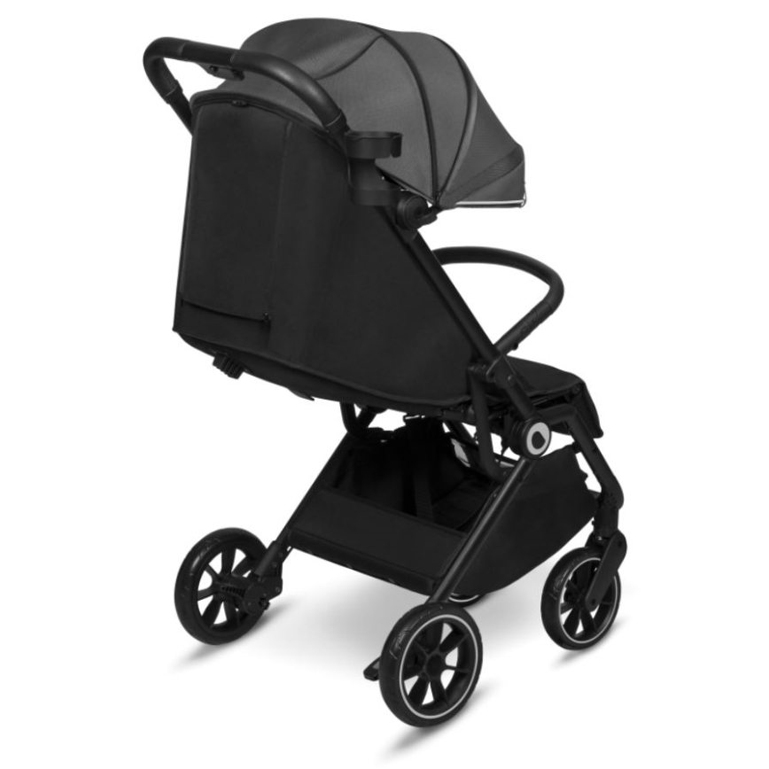 Lionelo - Wandelwagen CLOE zwart/grijs