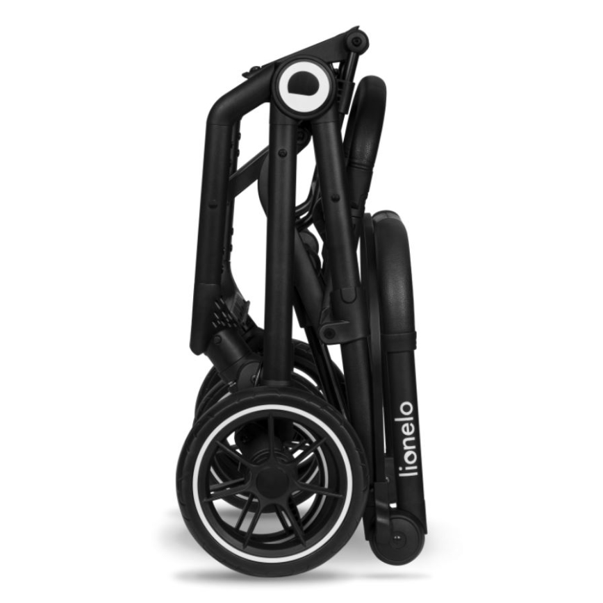 Lionelo - Wandelwagen CLOE zwart/grijs