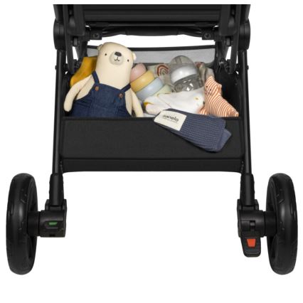 Lionelo - Wandelwagen CLOE zwart/grijs