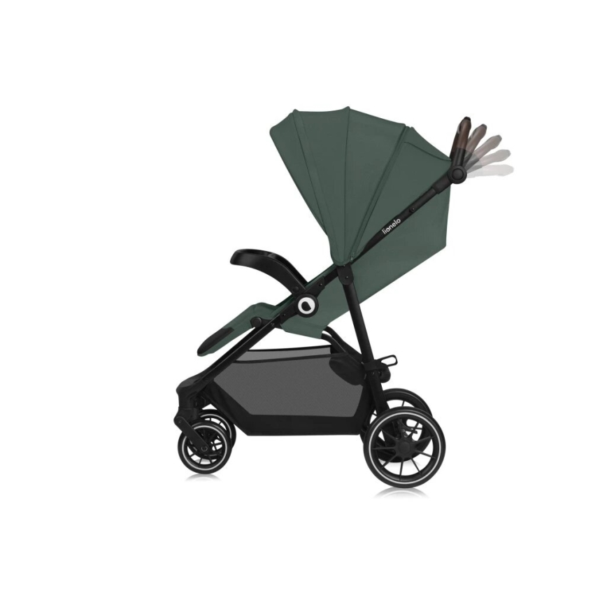 Lionelo - Wandelwagen EMMA ONE groen/zwart