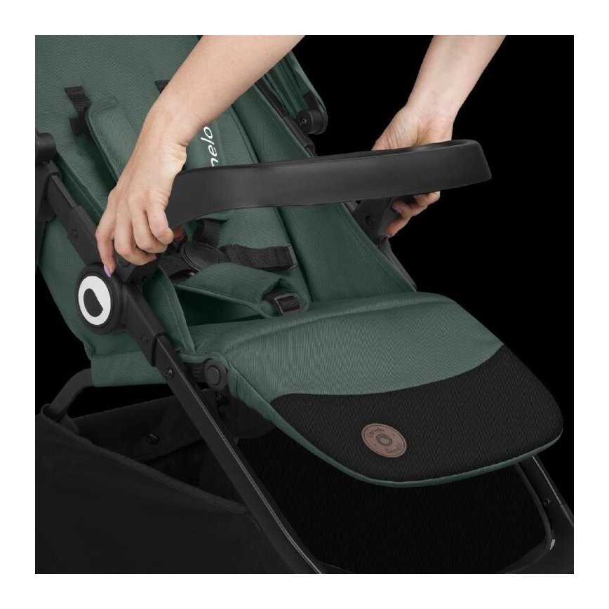 Lionelo - Wandelwagen EMMA ONE groen/zwart
