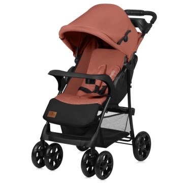 Lionelo - Wandelwagen EMMA PLUS baksteen/zwart