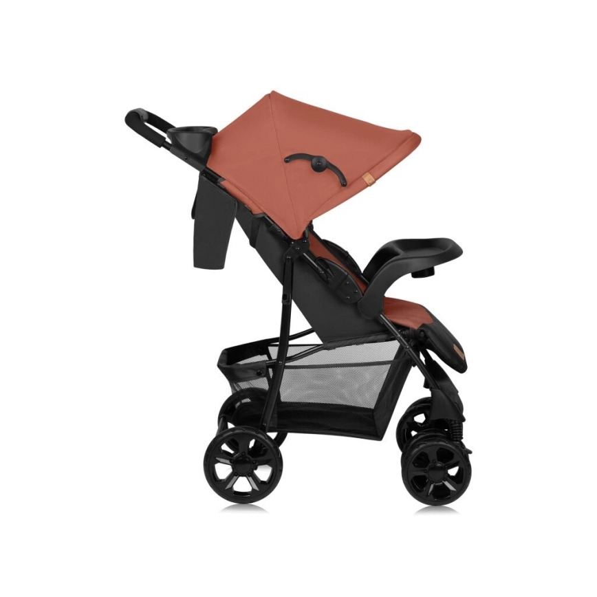 Lionelo - Wandelwagen EMMA PLUS baksteen/zwart