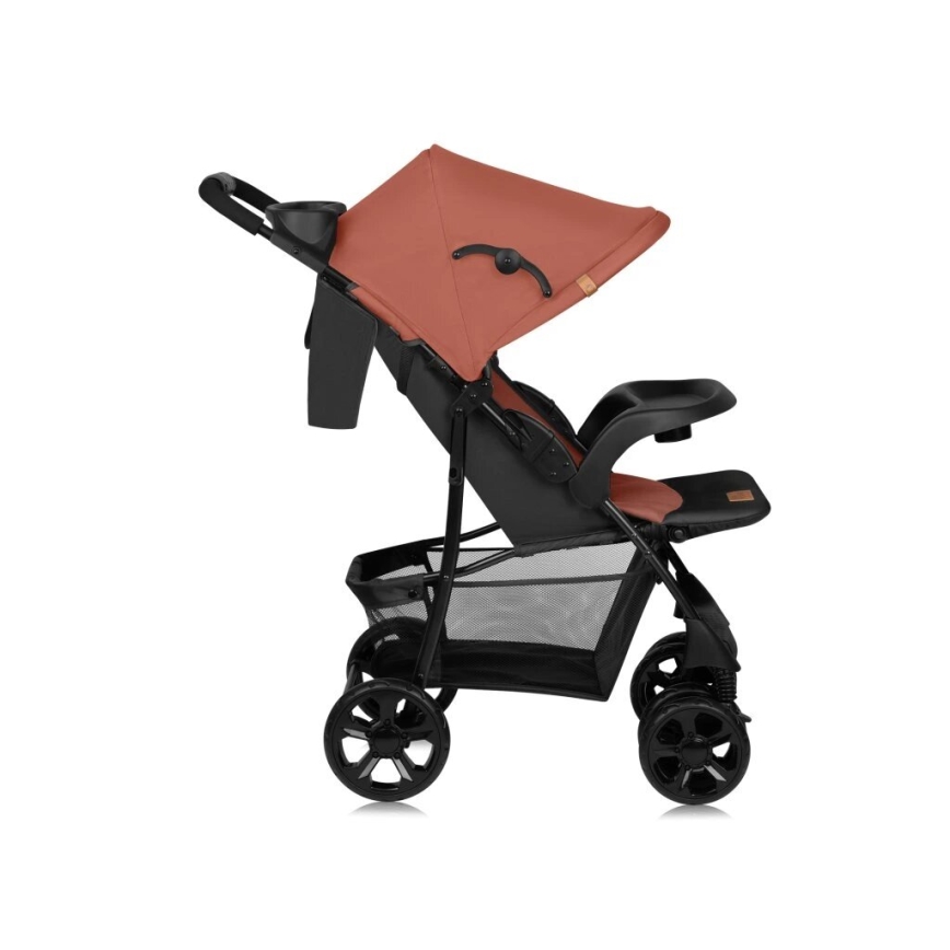 Lionelo - Wandelwagen EMMA PLUS baksteen/zwart