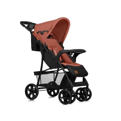 Lionelo - Wandelwagen EMMA PLUS baksteen/zwart