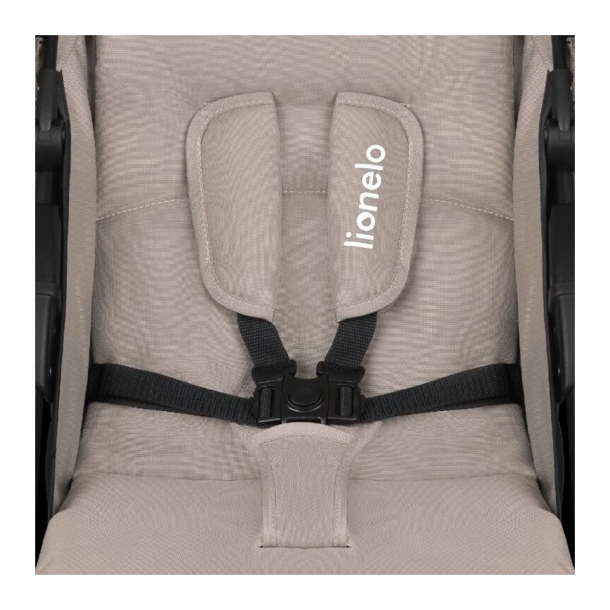 Lionelo - Wandelwagen EMMA PLUS beige/zwart