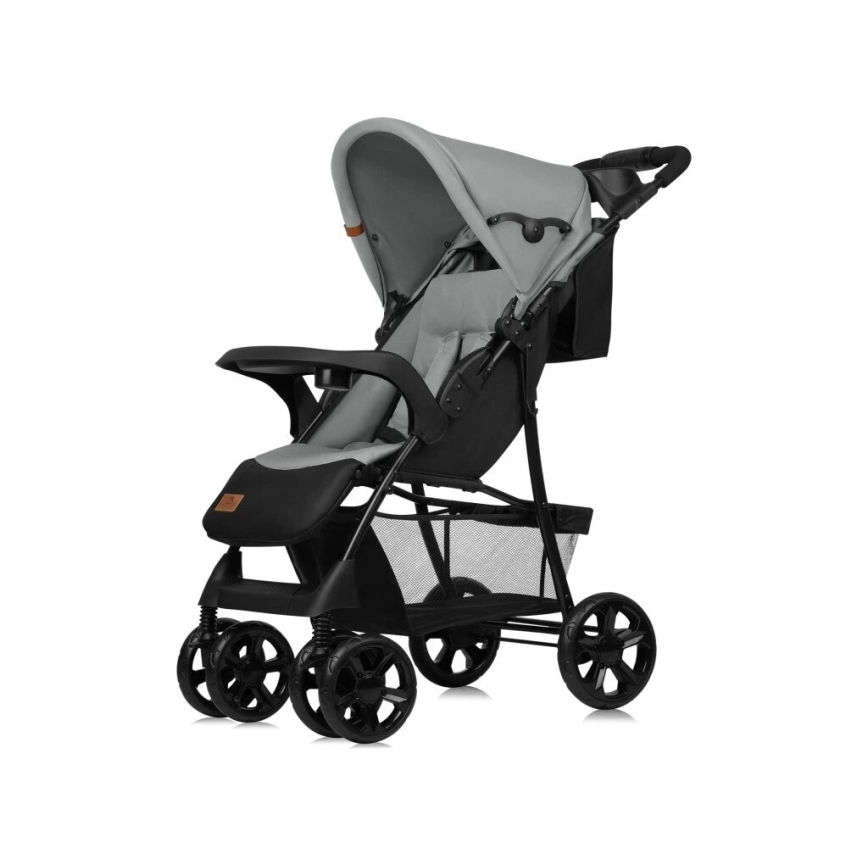 Lionelo - Wandelwagen EMMA PLUS grijs/zwart