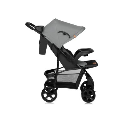 Lionelo - Wandelwagen EMMA PLUS grijs/zwart