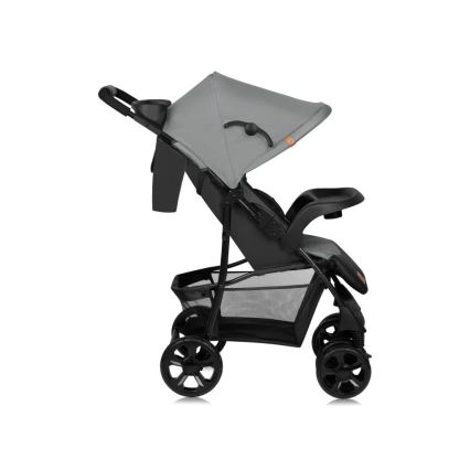 Lionelo - Wandelwagen EMMA PLUS grijs/zwart