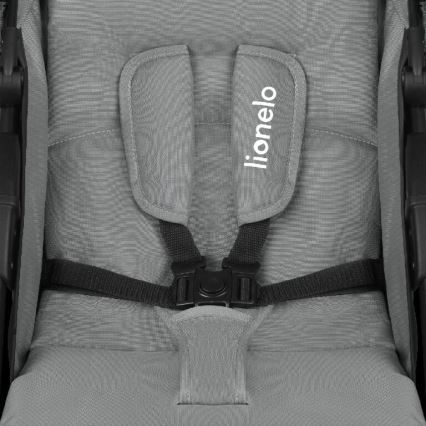 Lionelo - Wandelwagen EMMA PLUS grijs/zwart
