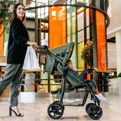 Lionelo - Wandelwagen EMMA PLUS groen