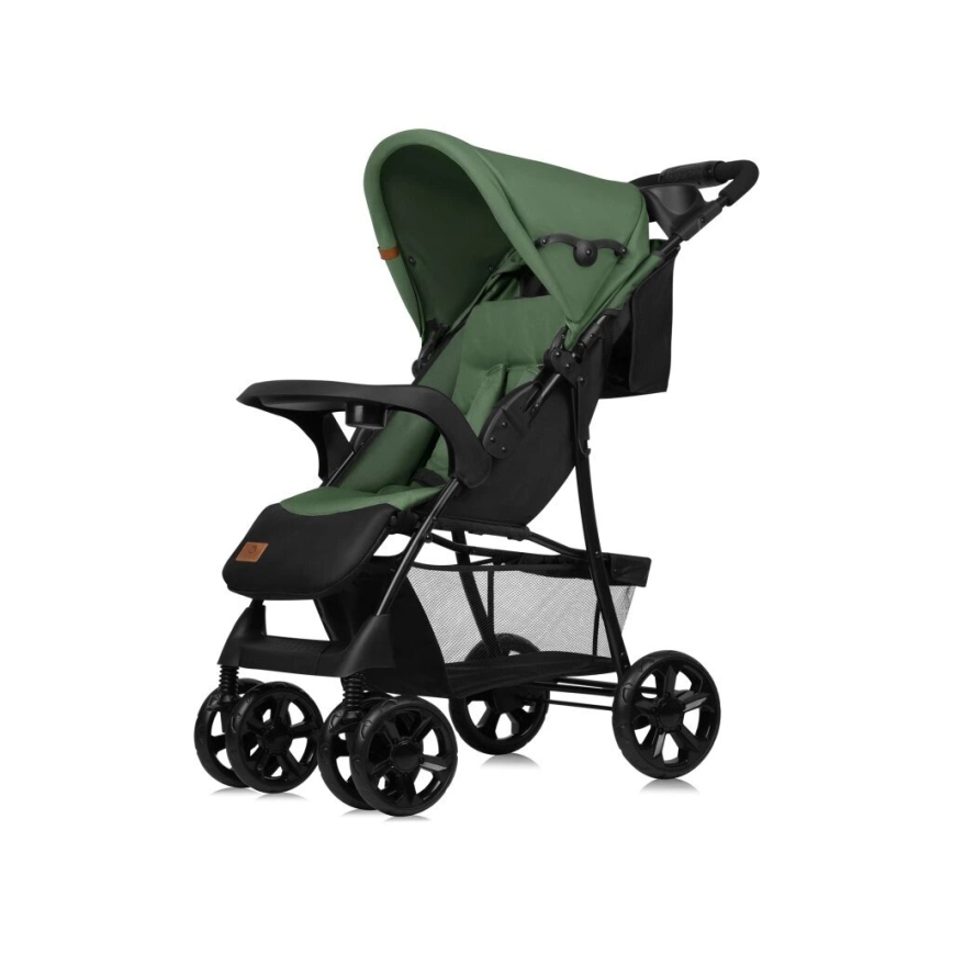 Lionelo - Wandelwagen EMMA PLUS groen/zwart