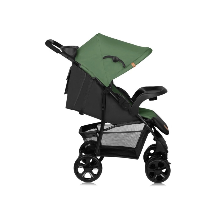 Lionelo - Wandelwagen EMMA PLUS groen/zwart