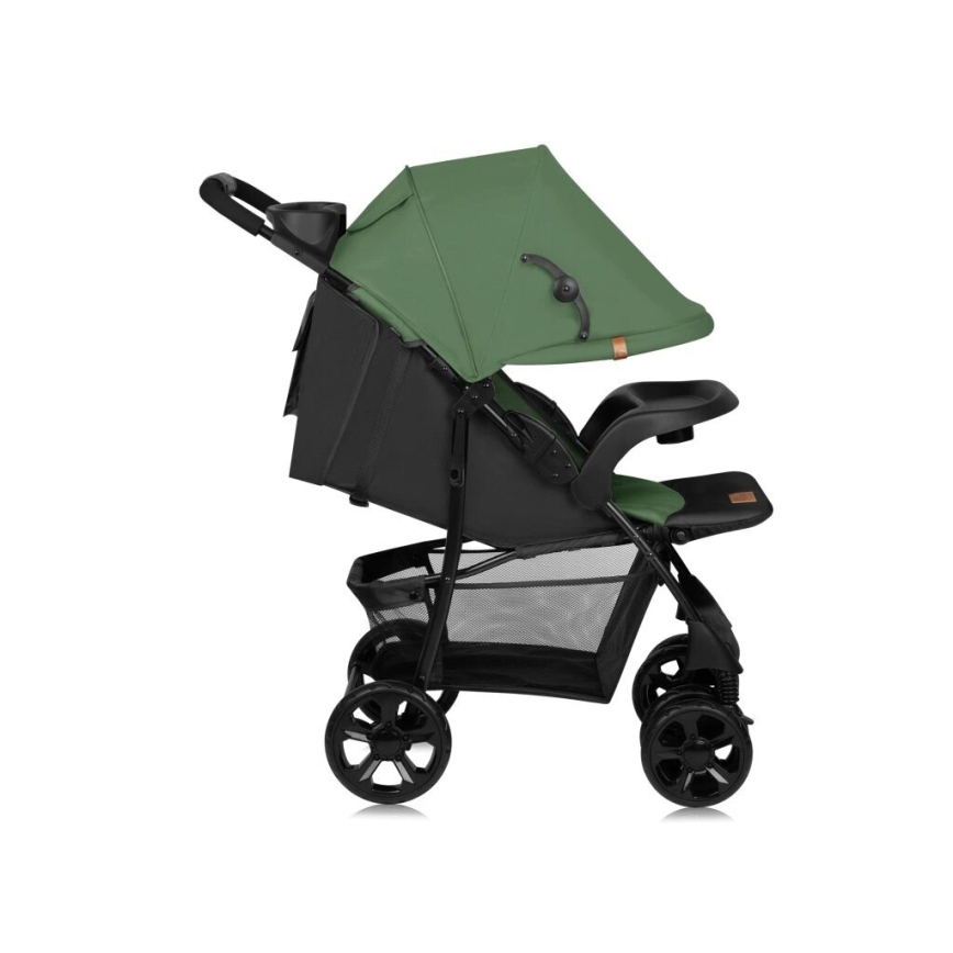 Lionelo - Wandelwagen EMMA PLUS groen/zwart
