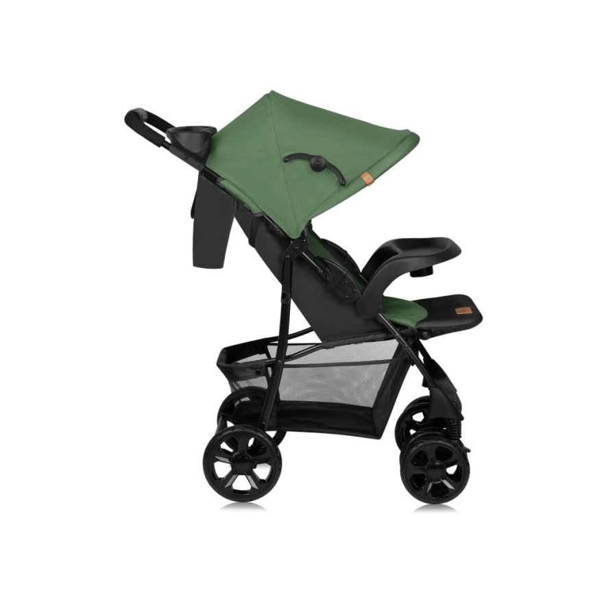 Lionelo - Wandelwagen EMMA PLUS groen/zwart