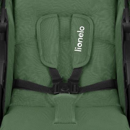 Lionelo - Wandelwagen EMMA PLUS groen/zwart