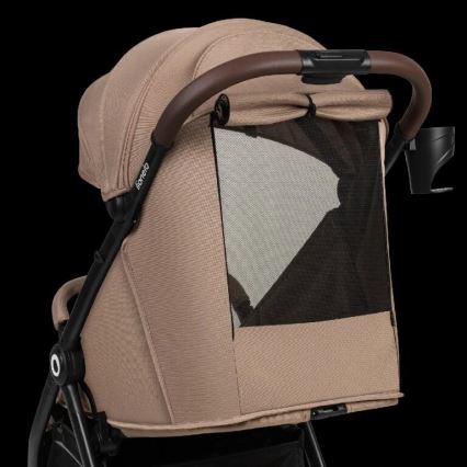 Lionelo - Wandelwagen INGRID beige/zwart