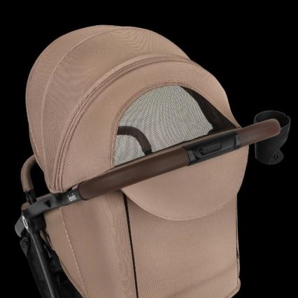 Lionelo - Wandelwagen INGRID beige/zwart