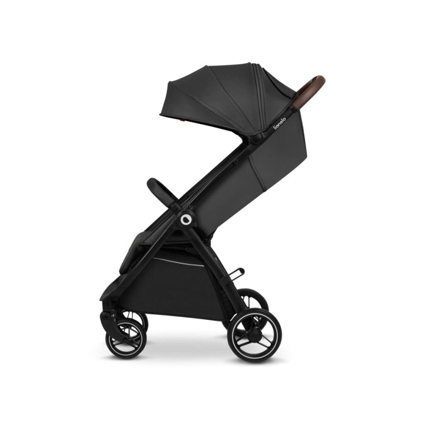 Lionelo - Wandelwagen INGRID donker/zwart