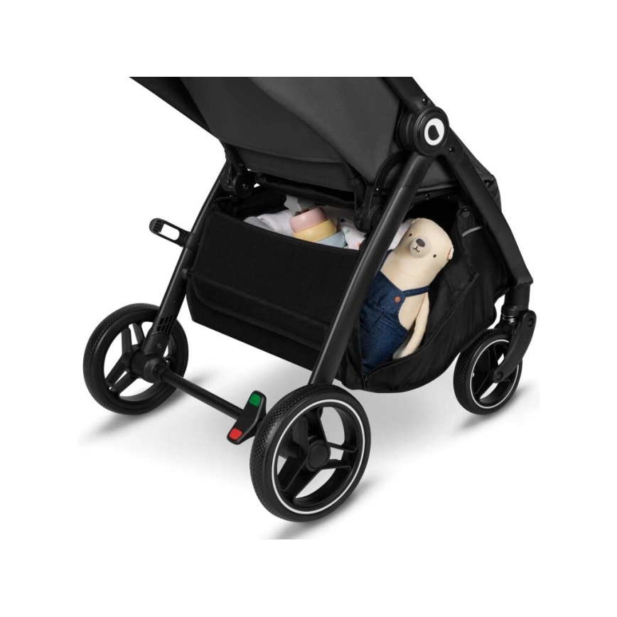 Lionelo - Wandelwagen INGRID donker/zwart